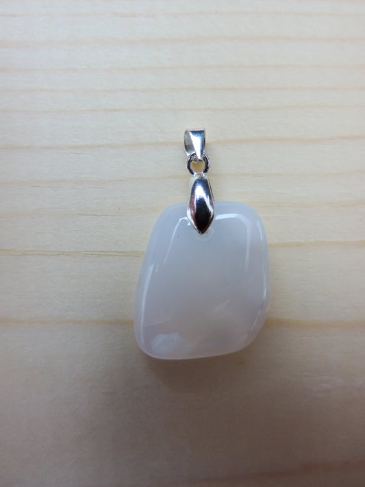 This rare stone is found in only a few locations in Montana, our material is hand collected on private property in the mountains and carried out in backpacks...each piece worth its weight in every step!  The translucent blue agate and its color variations have an alluring effect, many people find the blue agate a relaxing, calming and peaceful stone to wear.  Original and unique in design, each piece is hand crafted by lapidary artists in Montana.