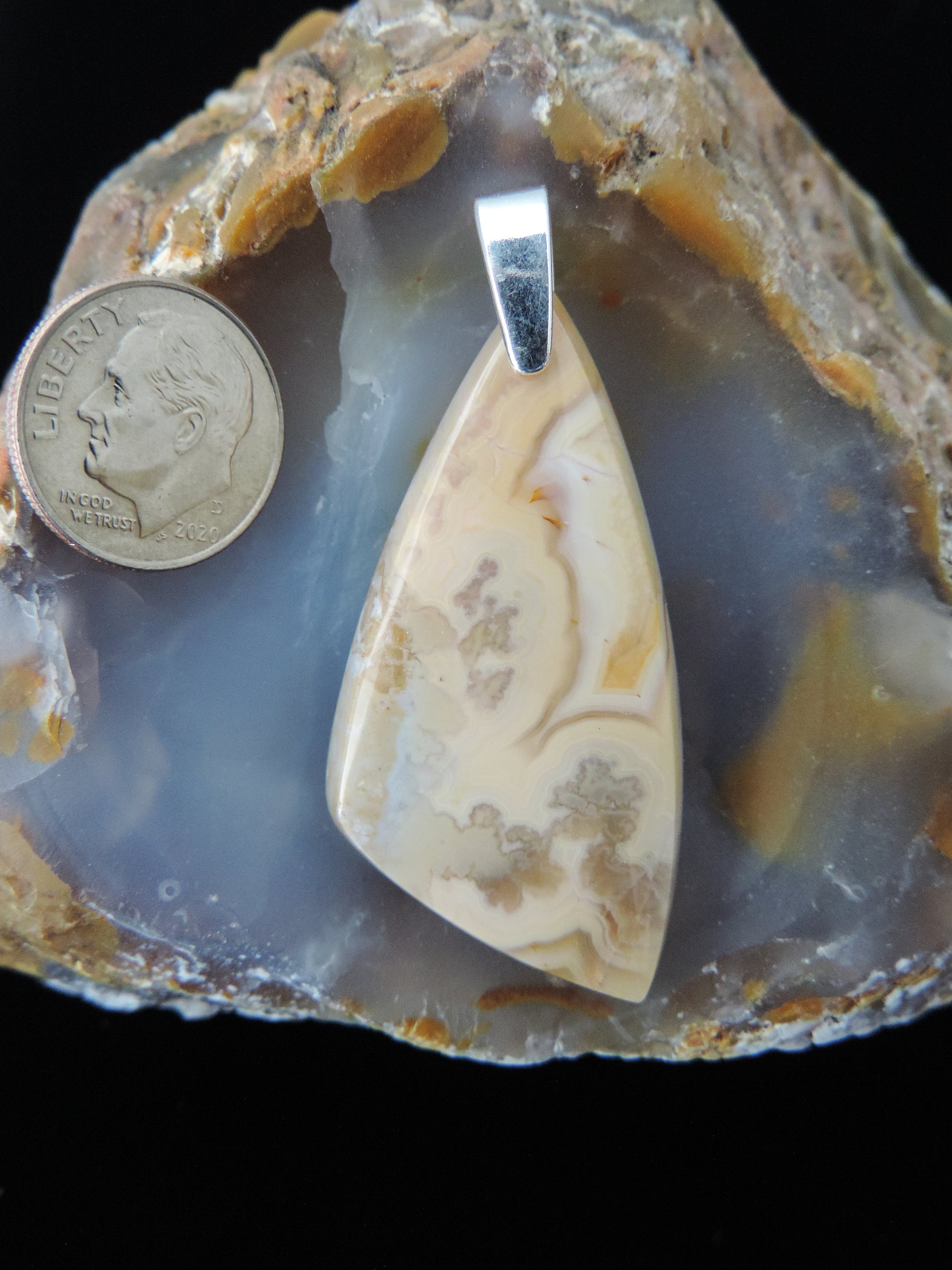 All hand crafted jewelry pendants will be shipped to you in a classic white cotton filled box inside a bubble mailer.