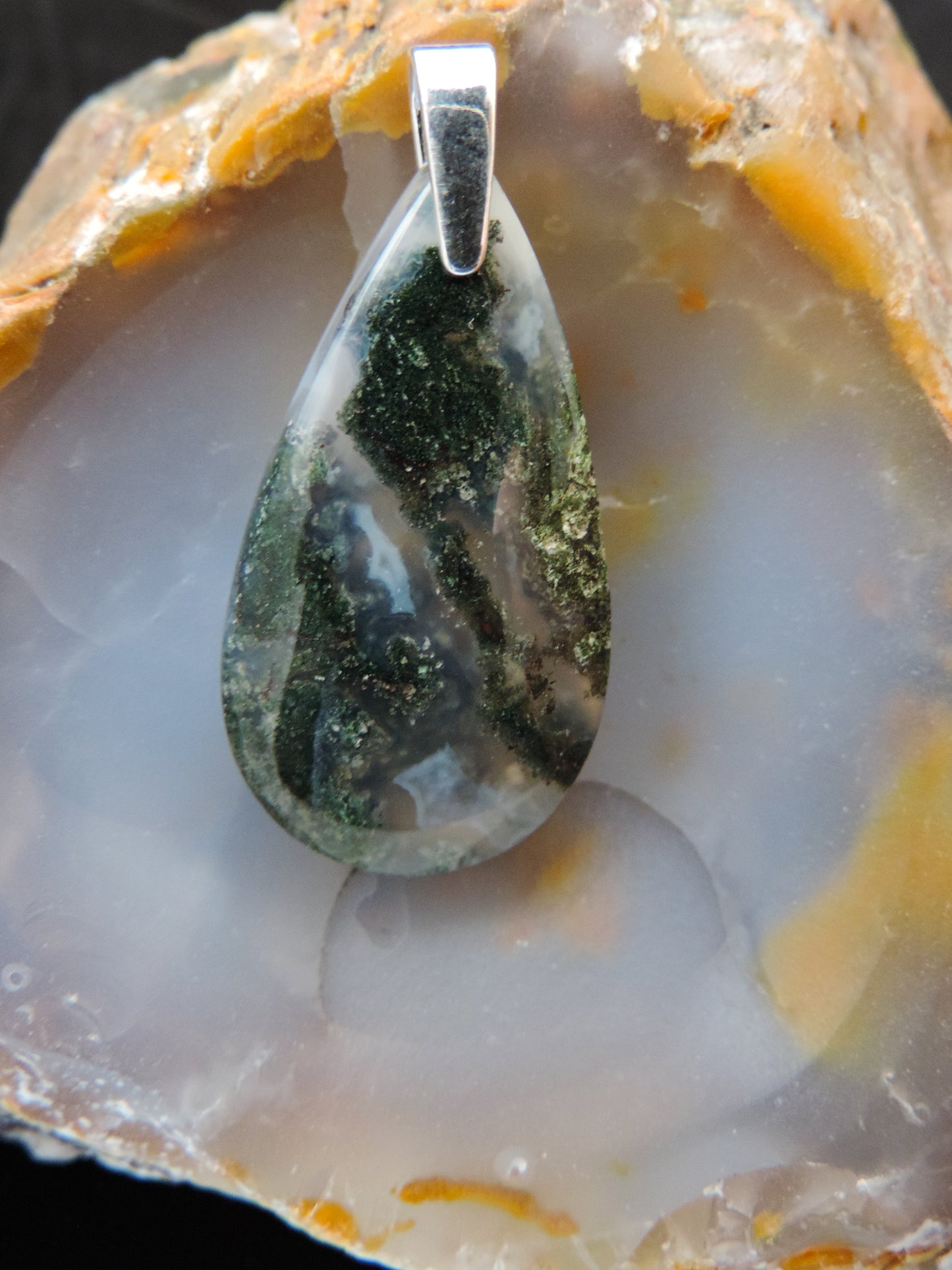 All hand crafted jewelry pendants will be shipped to you in a classic white cotton filled box inside a bubble mailer. Your beautiful piece will be shipped the same day in most cases, or the next day at the latest, Monday through Friday. Orders will be shipped first class USPS, which normally takes 2-3 days in the U.S. Options are available for express shipping. If your jewelry arrives damaged or you are dissatisfied, please contact us upon receipt of item.