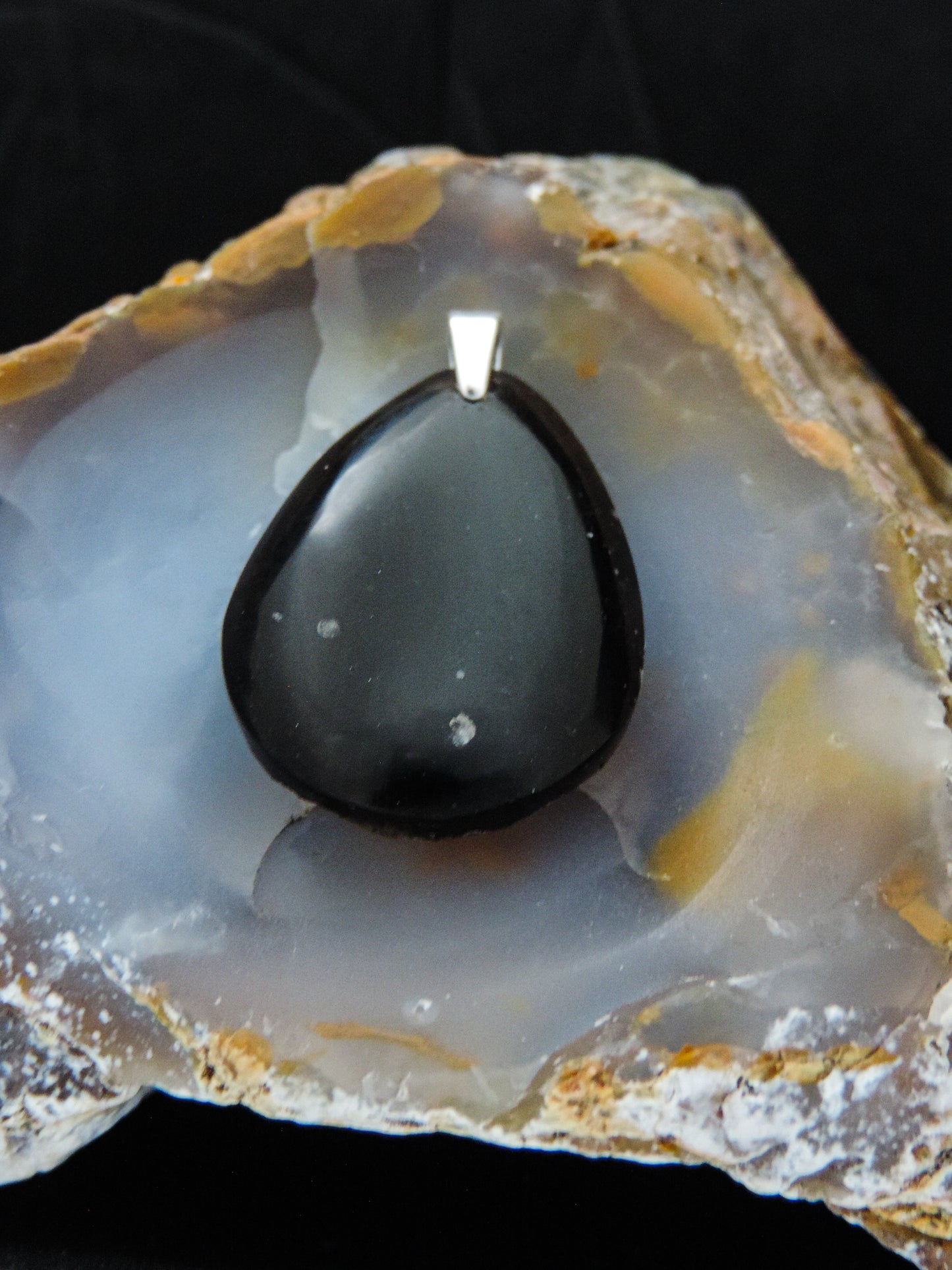 Often referred to as “Pearl of Divine Fire”, Agni Manitite is a rare stone found in the Indonesian archipelago, the pieces on our store come from Belitung, Batam Island. What makes this stone so rare is that most of the pieces are found in the water, making it incredibly hard to come by. Known for its strong meta-physical properties, Agni Manitite specializes in raising your creative, manifestation, and adventurous energy levels.