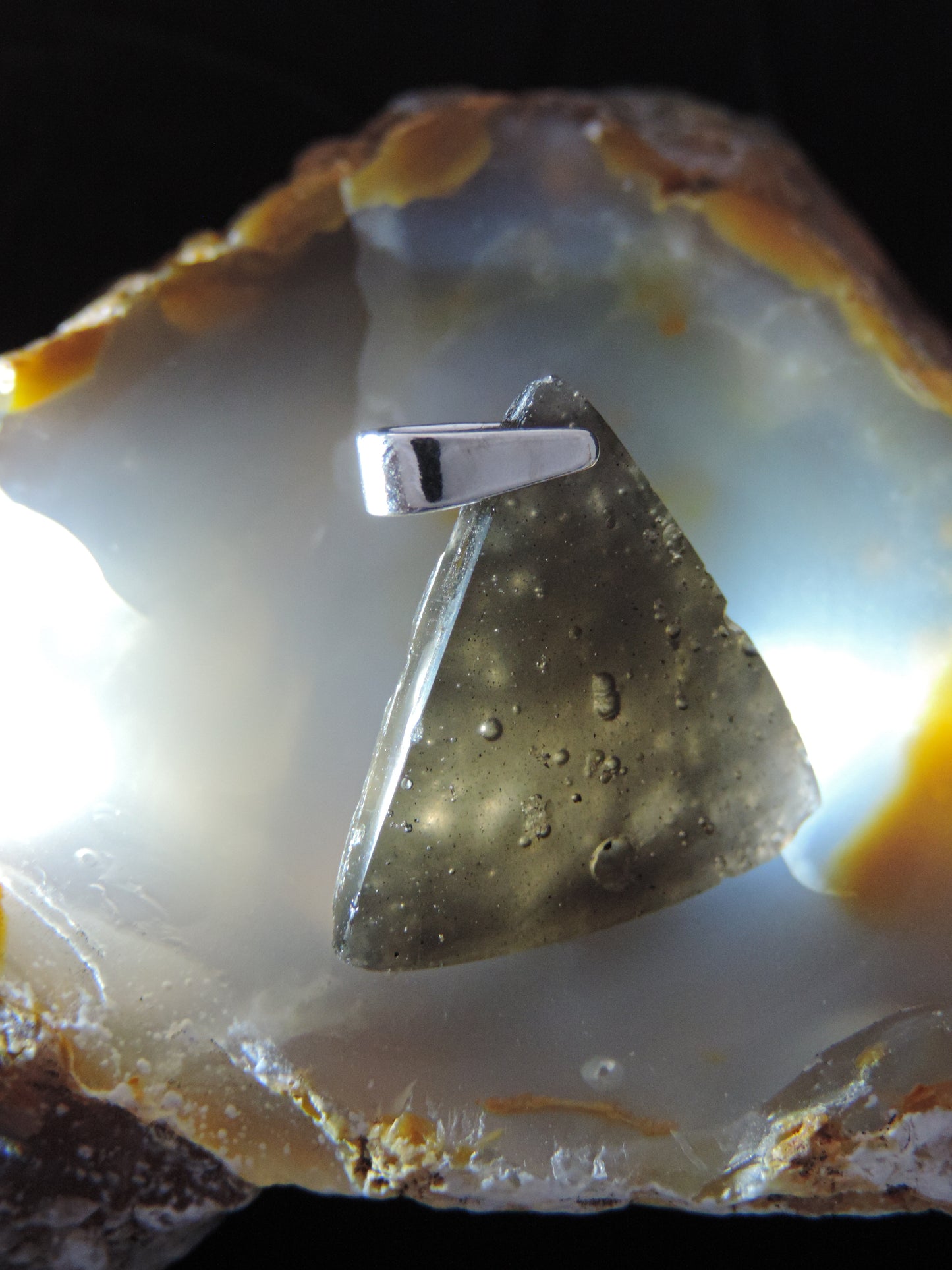 Our hand crafted jewelry is photographed next to a ruler for size. This stone is a natural color, no dyes or heat treatment have been used. It was photographed without filters on automatic setting in natural light; however, slight color variations may occur due to digitization. Natural stones can have nooks and crannies, inclusions or small cracks, these distinguishing features lend character to the piece.
