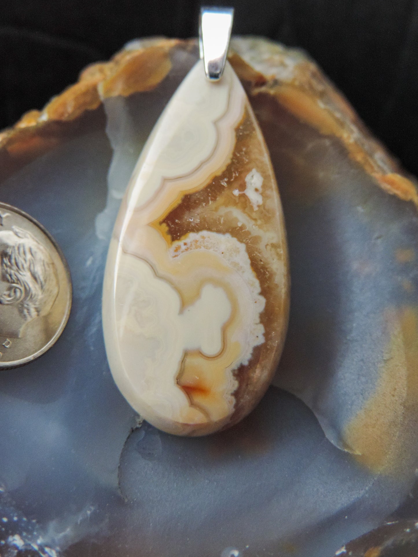 All hand crafted jewelry pendant will be shipped to you in a classic white cotton filled box inside a bubble mailer. Your beautiful piece will be shipped the same day in most cases, or the next day at the latest, Monday through Friday