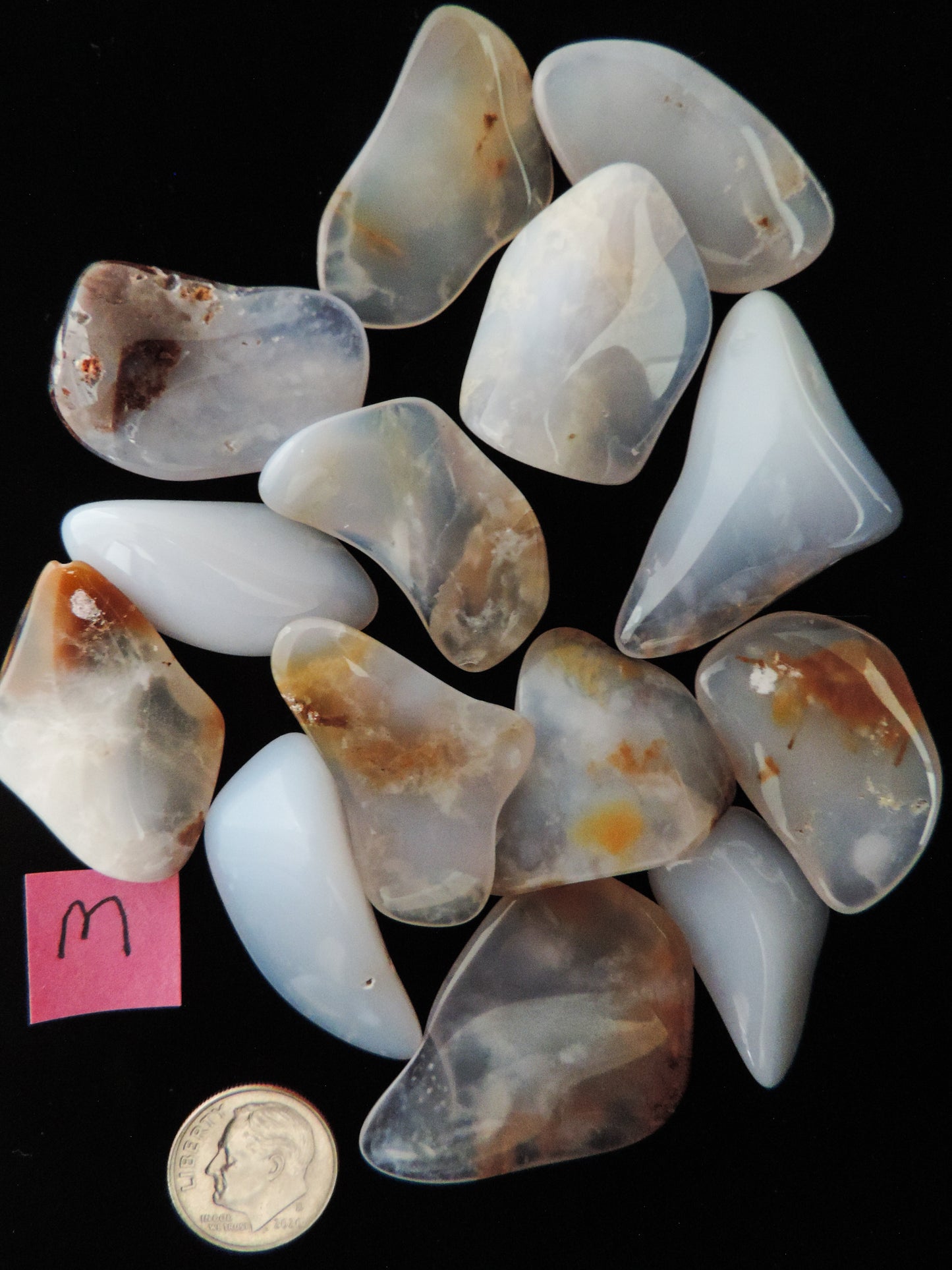 Known as the Treasure State, Montana’s landscape is an abundant resource for precious and semi-precious stones and one of these semi-precious stones is Madison Blue Agate.  This rare stone is hand collected on private land in the mountains of Montana.  The translucent blue agate and its spectacular color variations have an alluring effect, many people find the stone naturally relaxing.