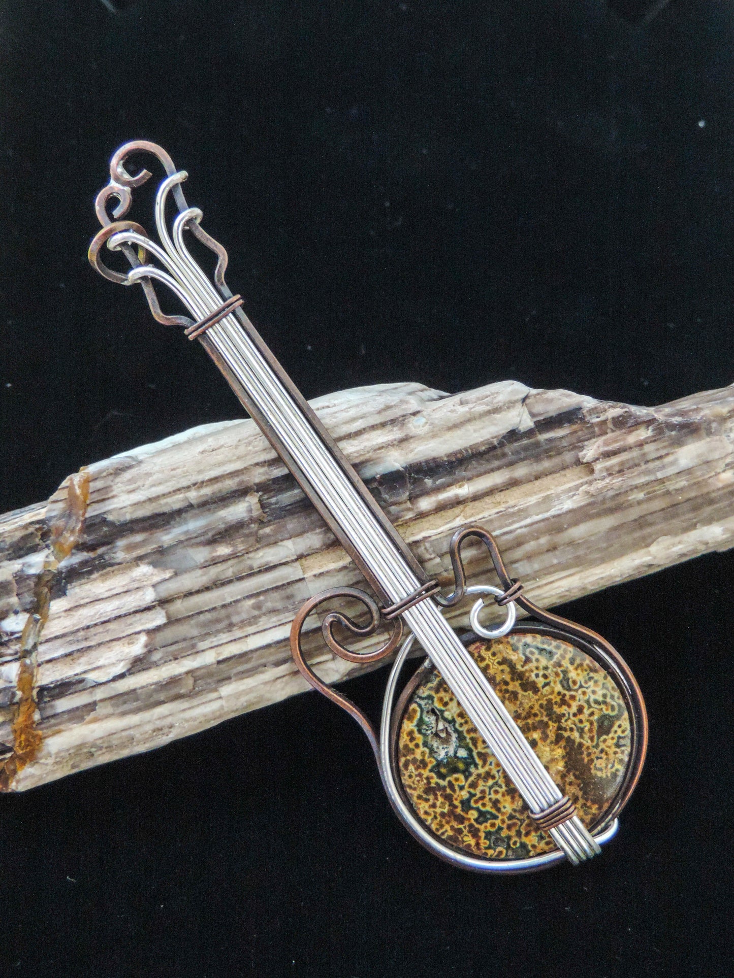 Guitar Pendants, hand crafted one of a kind, great gift!!