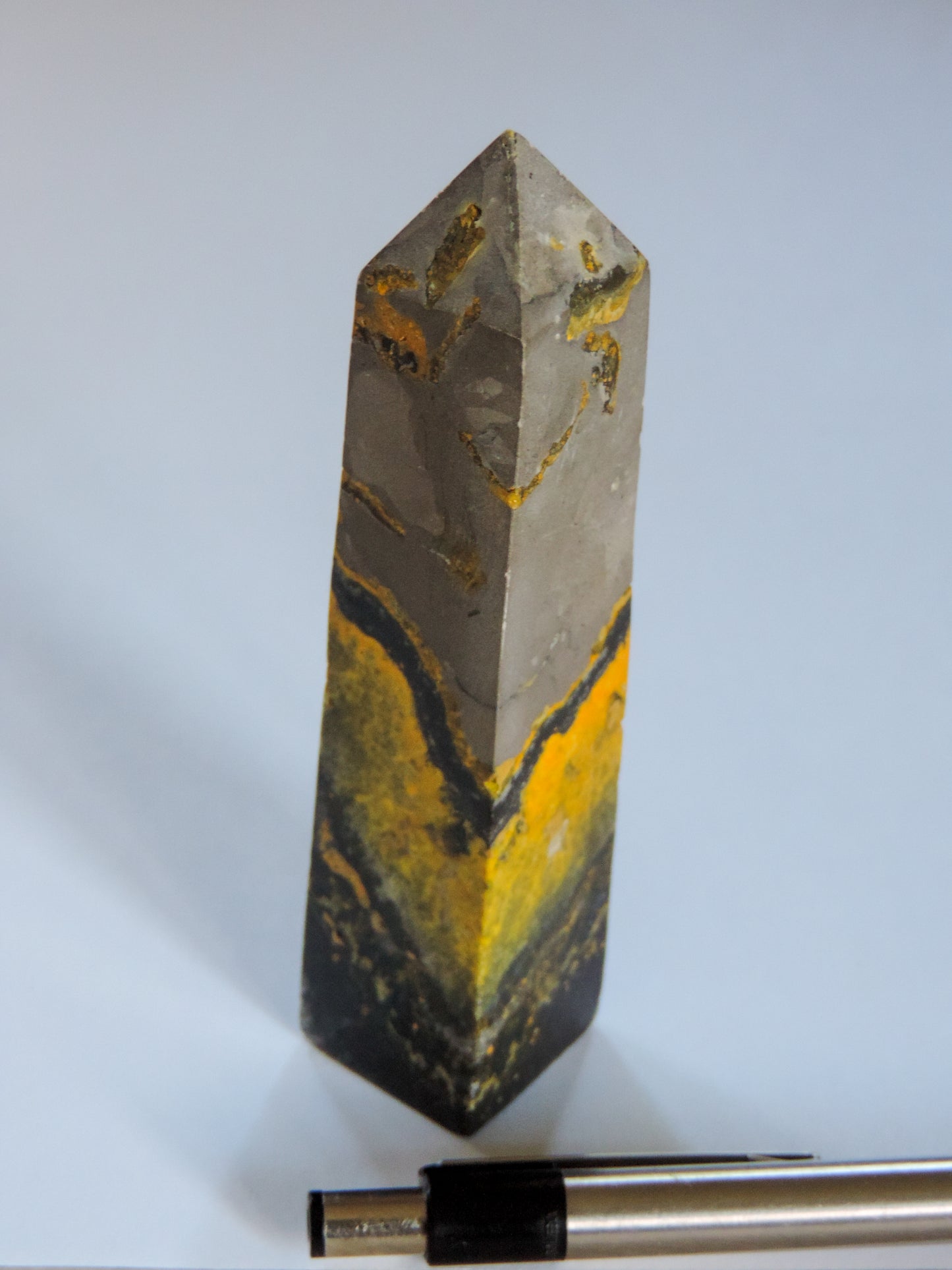 Bumblebee Jasper Tower, energy, ceremonies, Christmas, decorations, semi-precious gemstones, alter stone, diy, vitality, gift