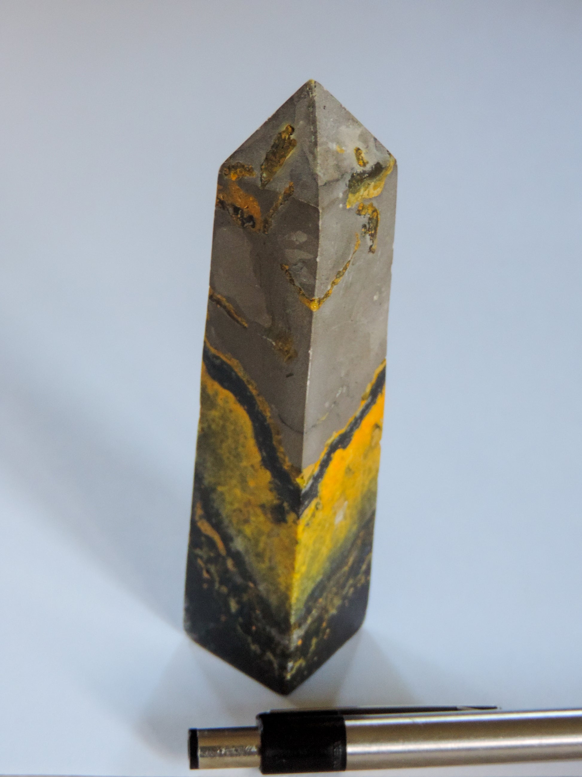 Bumblebee Jasper Tower, energy, ceremonies, Christmas, decorations, semi-precious gemstones, alter stone, diy, vitality, gift