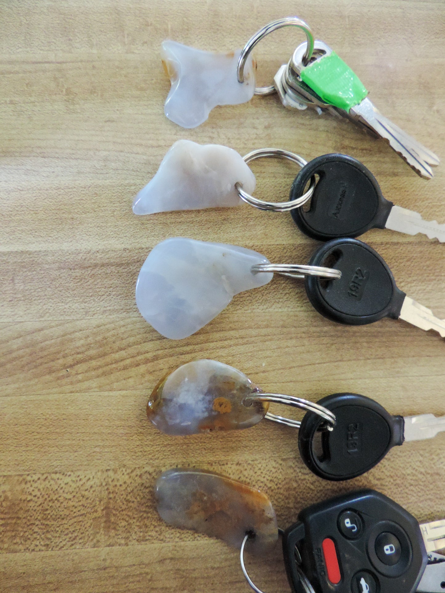 You can also expect and enjoy a natural Montana bonus gift included in your package, while supplies last.   If your key chain arrives damaged or you are dissatisfied, please contact us upon receipt of item.   Thank you for supporting a small Montana women owned and operated business.