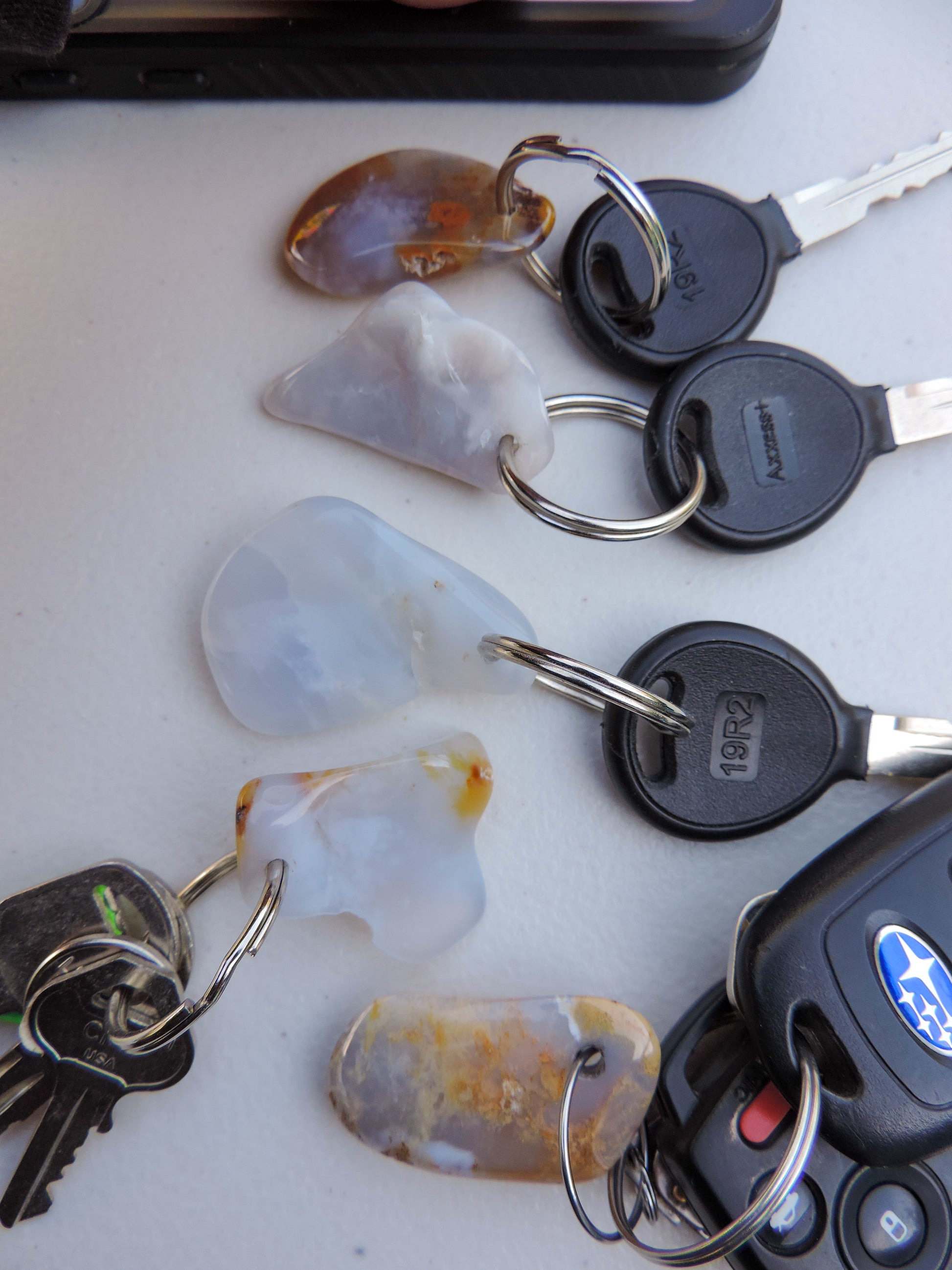 This one of a kind key chain shows off your unique taste and is the perfect affordable gift for friends, family or anyone special in your life!