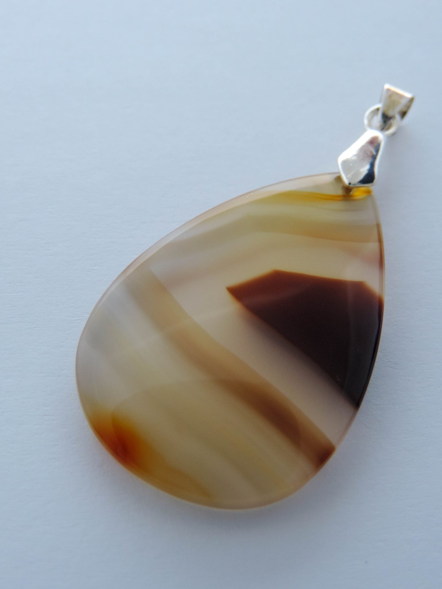 All hand crafted jewelry pendant will be shipped to you in a classic white cotton filled box inside a bubble mailer.