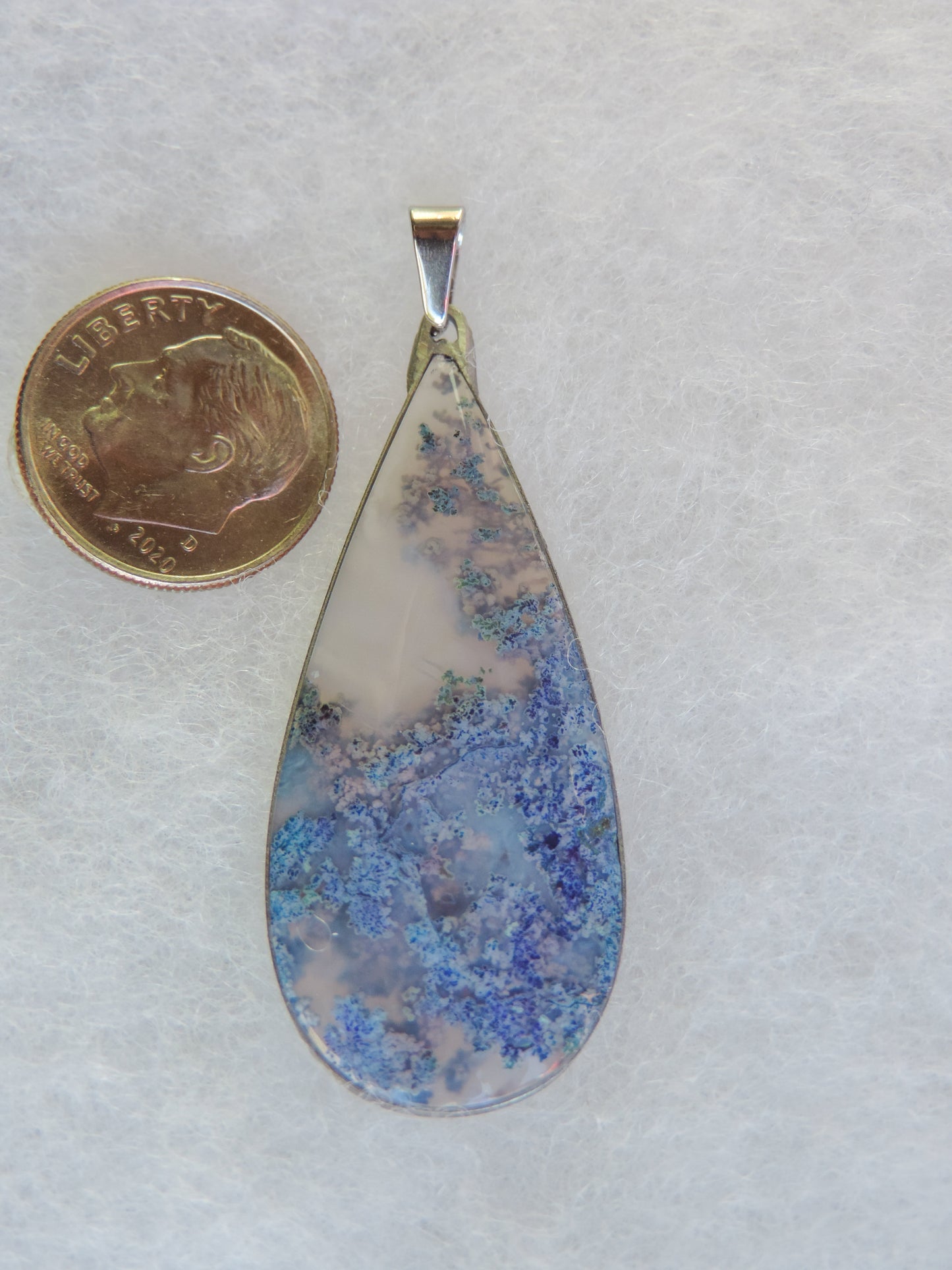 Your hand crafted pendant will be shipped to you in a classic white cotton filled box inside a bubble mailer. Your beautiful piece will be shipped the same day in most cases, or the next day at the latest, Monday through Friday. Orders will be shipped first class USPS, which normally takes 2-3 days in the U.S. Options are available for express shipping.