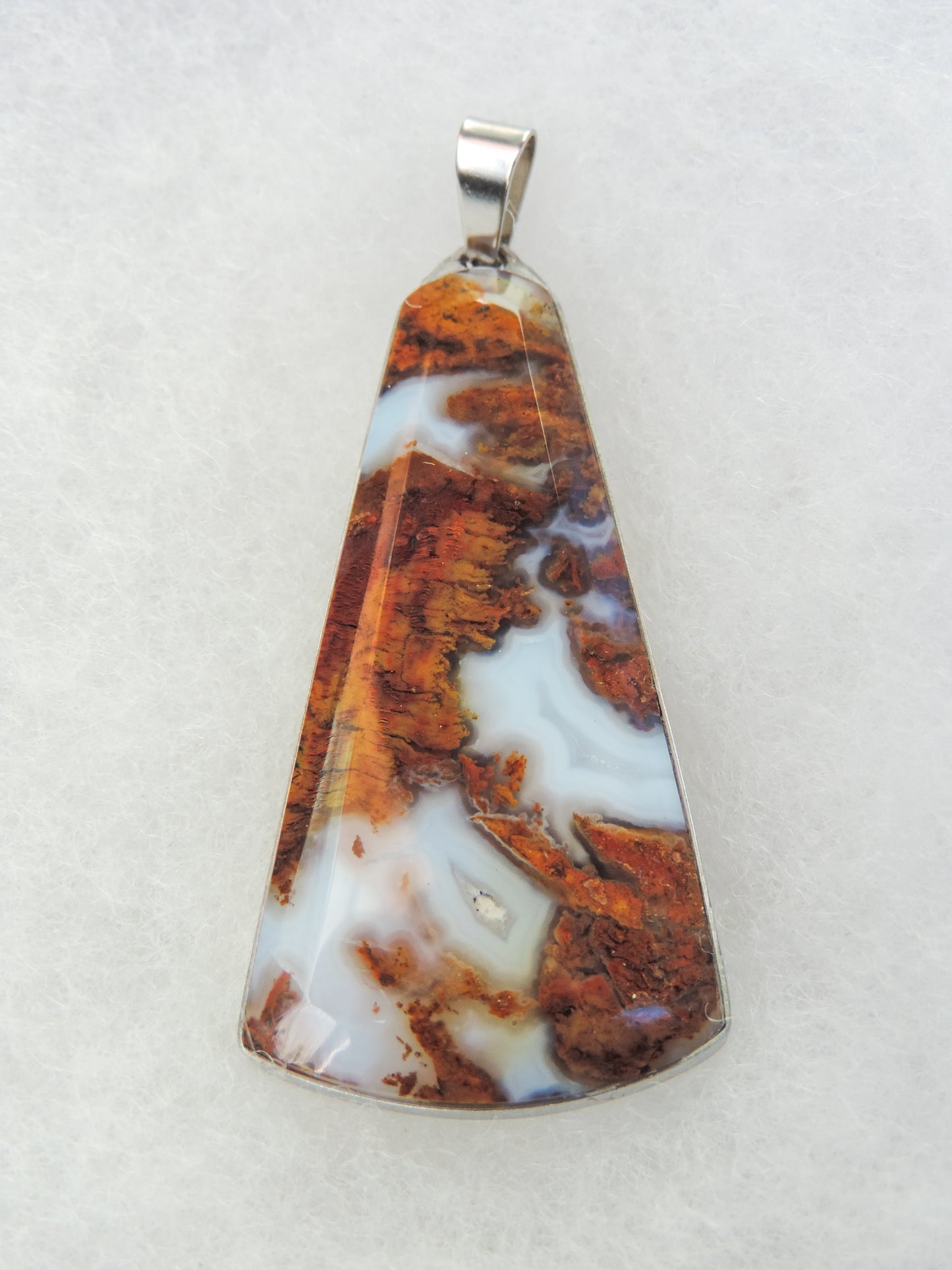 All hand crafted jewelry pendants will be shipped to you in a classic white cotton filled box inside a bubble mailer. Your beautiful piece will be shipped the same day in most cases, or the next day at the latest, Monday through Friday. Orders will be shipped first class USPS, which normally takes 2-3 days in the U.S. Options are available for express shipping.