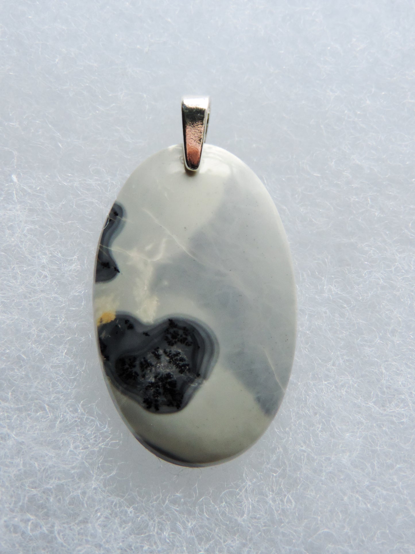 Maligano Jasper & Sterling Silver Pendant. Maligano Jasper is a specific type of jasper found in Indonesia and forms in ancient volcanic hot springs areas. It’s named after a small village in Sulawesi, Indonesia and is mined by hand as the village doesn’t have the heavy machinery required for deep excavation mining techniques. Found roughly ten years ago, this stone has made its way into the main stream market.