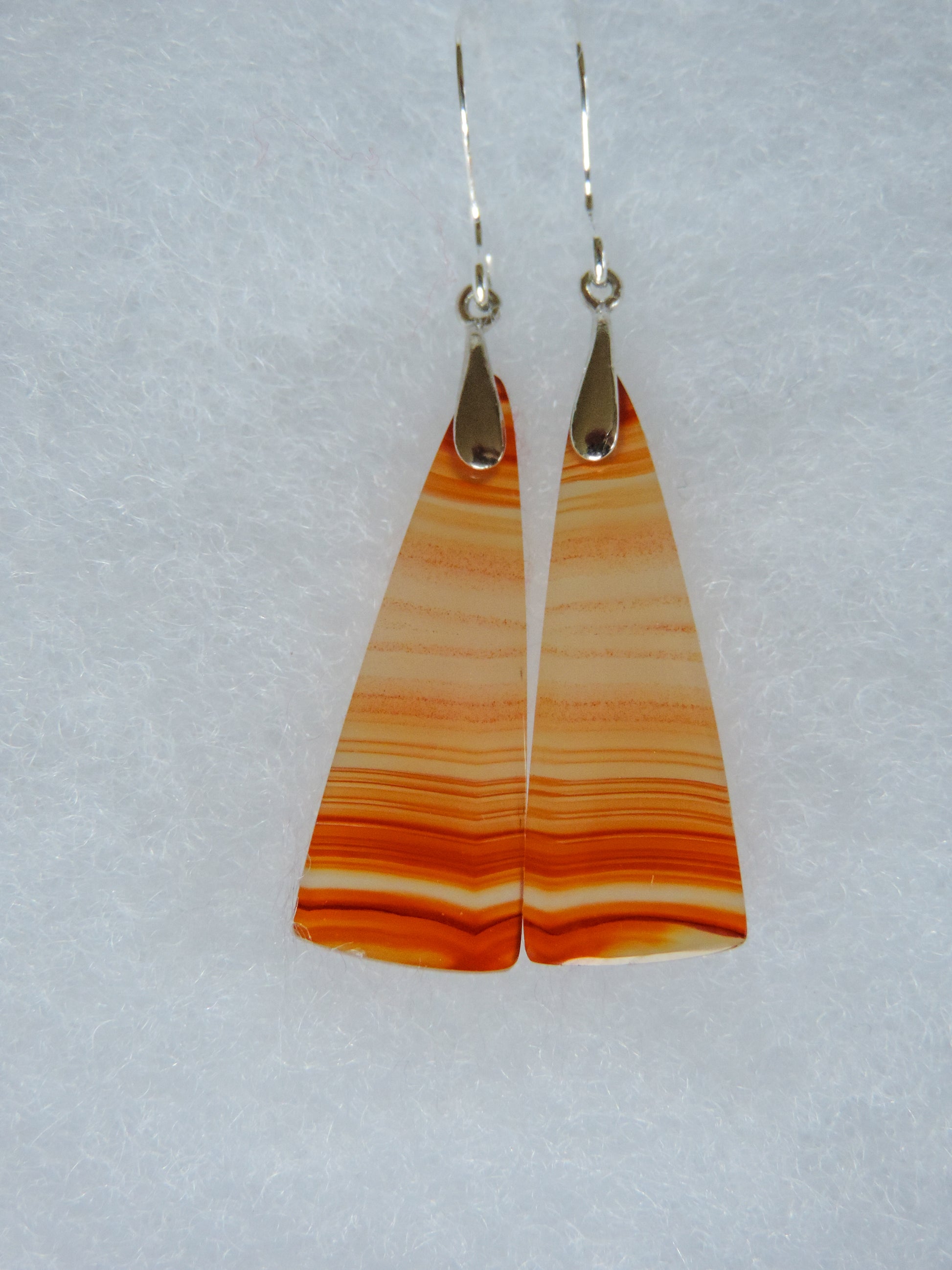 All hand crafted jewelry earrings will be shipped to you in a classic white cotton filled box inside a bubble mailer.  Your beautiful piece will be shipped the same day in most cases, or the next day at the latest, Monday through Friday.  Orders will be shipped first class USPS, which normally takes 2-3 days in the U.S.  Options are available for express shipping.  If your jewelry earrings arrive