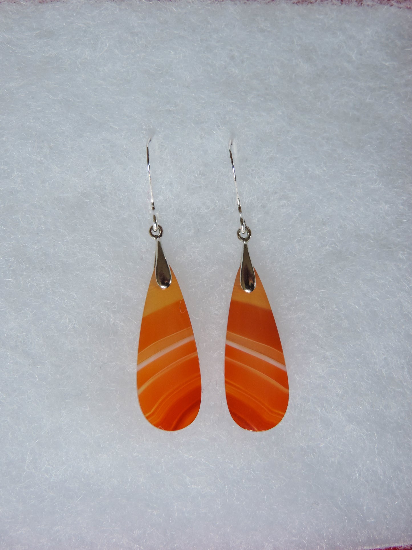 All hand crafted jewelry earrings will be shipped to you in a classic white cotton filled box inside a bubble mailer. Your beautiful piece will be shipped the same day in most cases, or the next day at the latest, Monday through Friday. Orders will be shipped first class USPS, which normally takes 2-3 days in the U.S. Options are available for express shipping.