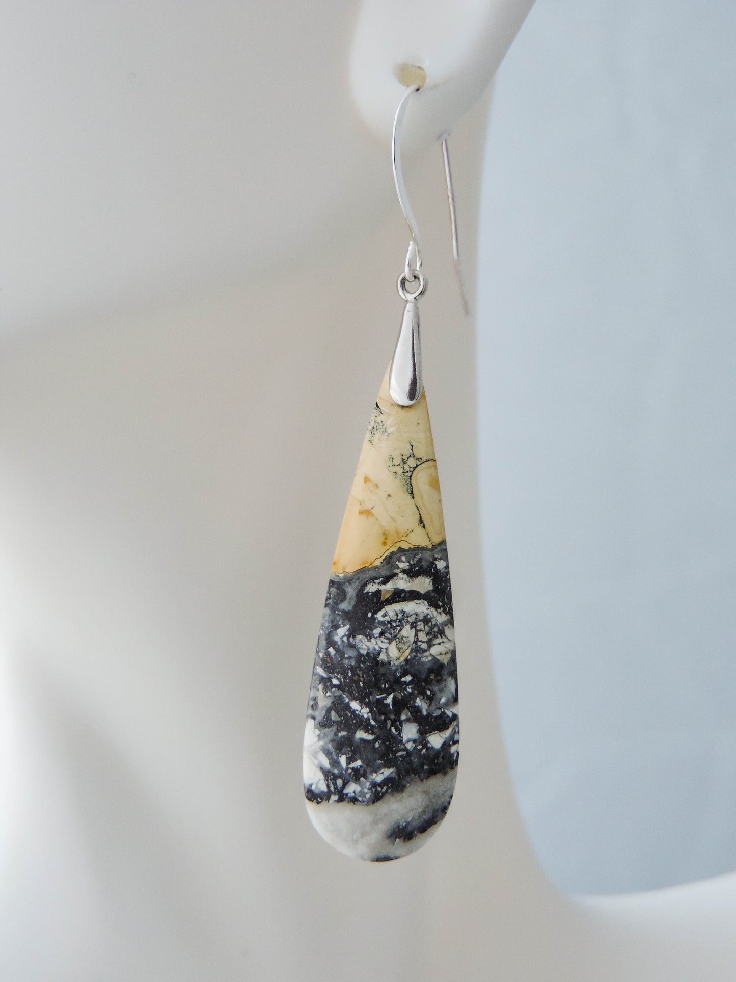 Maligano Jasper is a specific type of jasper found in Indonesia and forms in ancient volcanic hot springs areas.  It’s named after a small village in Sulawesi, Indonesia and is mined by hand