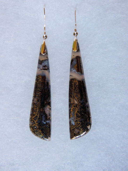 Marcasite Earrings & Sterling Silver.  Marcasite Earrings.  Marcasite has been a valued by many civilizations throughout history.  The word marcasite is a derivative of the Arabic word “markashatsa,” or “fire stone.”  This term isn’t in reference to its metallic shine.