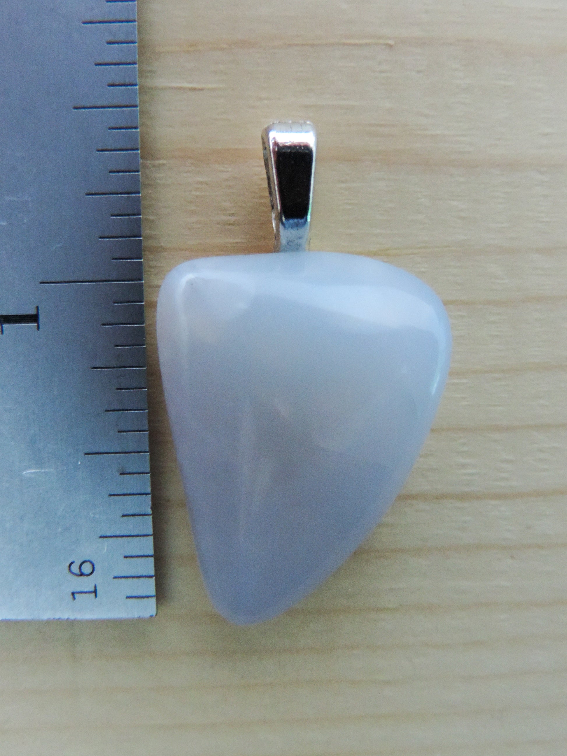 This rare stone is found in only a few locations in Montana, our material is hand collected on private property in the mountains and carried out in backpacks...each piece worth its weight in every step!  The translucent blue agate and its color variations have an alluring effect, many people find the blue agate a relaxing, calming and peaceful stone to wear.  Original and unique in design, each piece is hand crafted by lapidary artists in Montana.