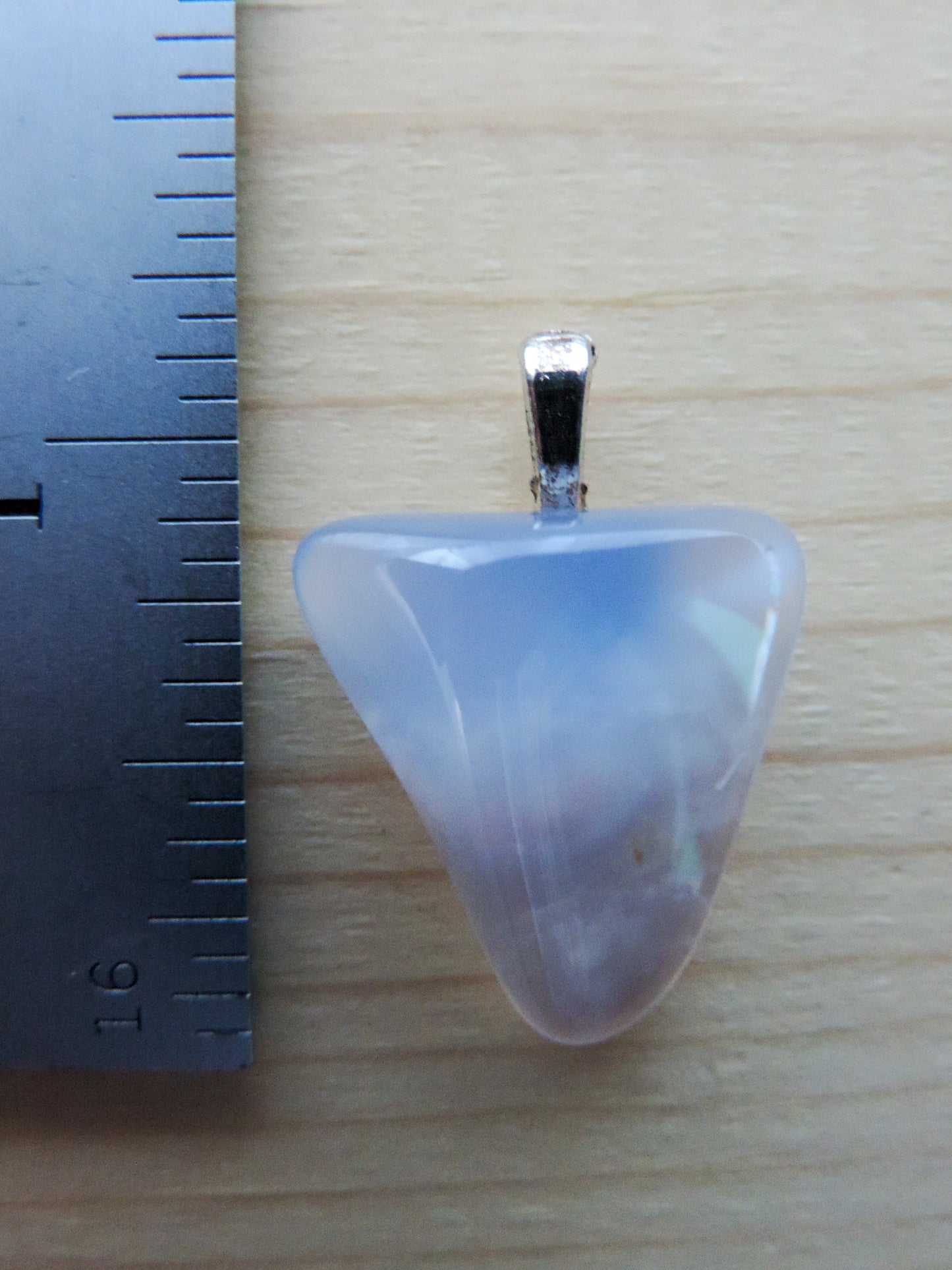 This rare stone is found in only a few locations in Montana, our material is hand collected on private property in the mountains and carried out in backpacks...each piece worth its weight in every step! The translucent blue agate and its color variations have an alluring effect, many people find the blue agate a relaxing, calming and peaceful stone to wear. Original and unique in design, each piece is hand crafted by lapidary artists in Montana.