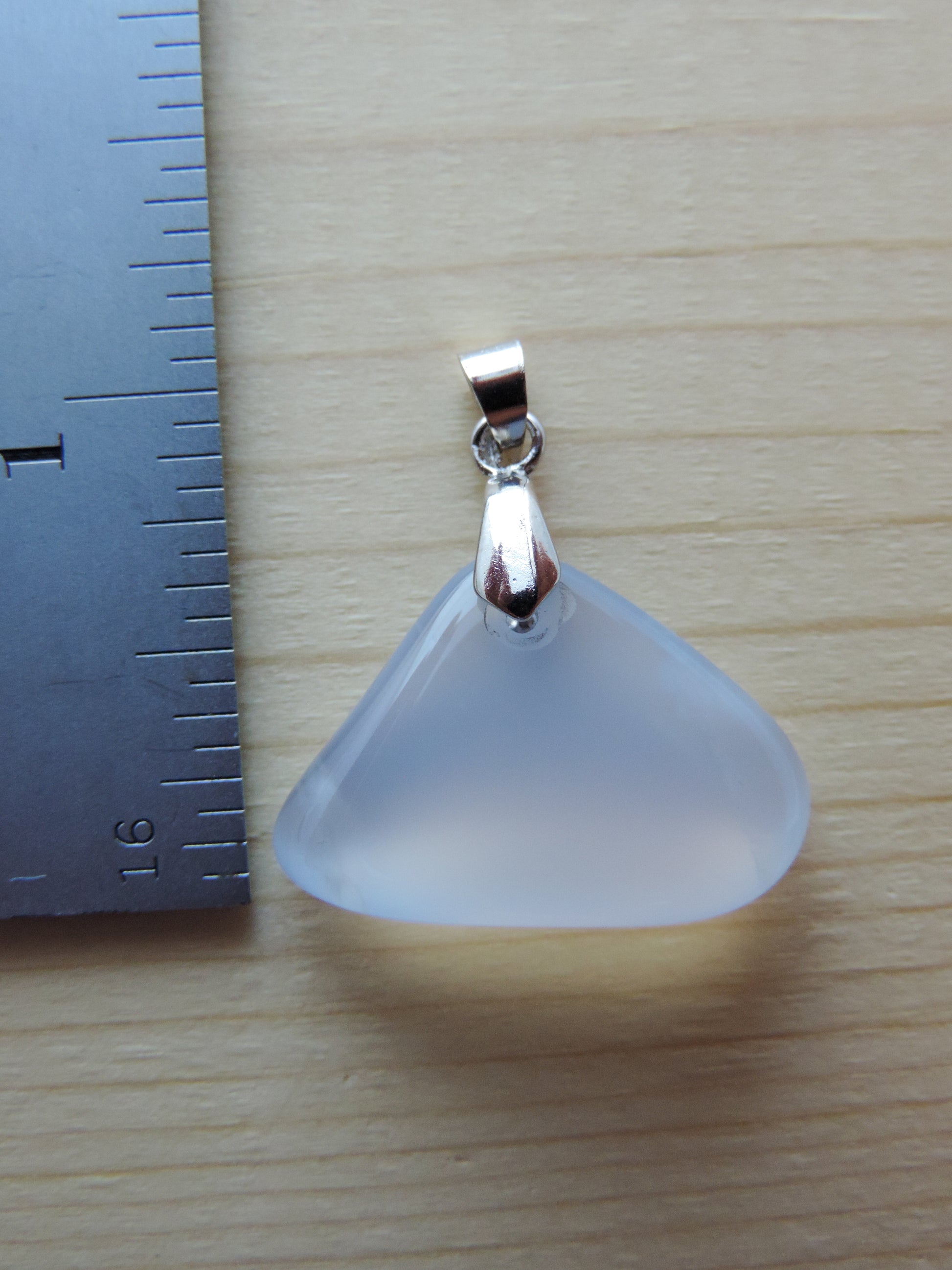 This rare stone is found in only a few locations in Montana, our material is hand collected on private property in the mountains and carried out in backpacks...each piece worth its weight in every step!  The translucent blue agate and its color variations have an alluring effect, many people find the blue agate a relaxing, calming and peaceful stone to wear.  Original and unique in design, each piece is hand crafted by lapidary artists in Montana.