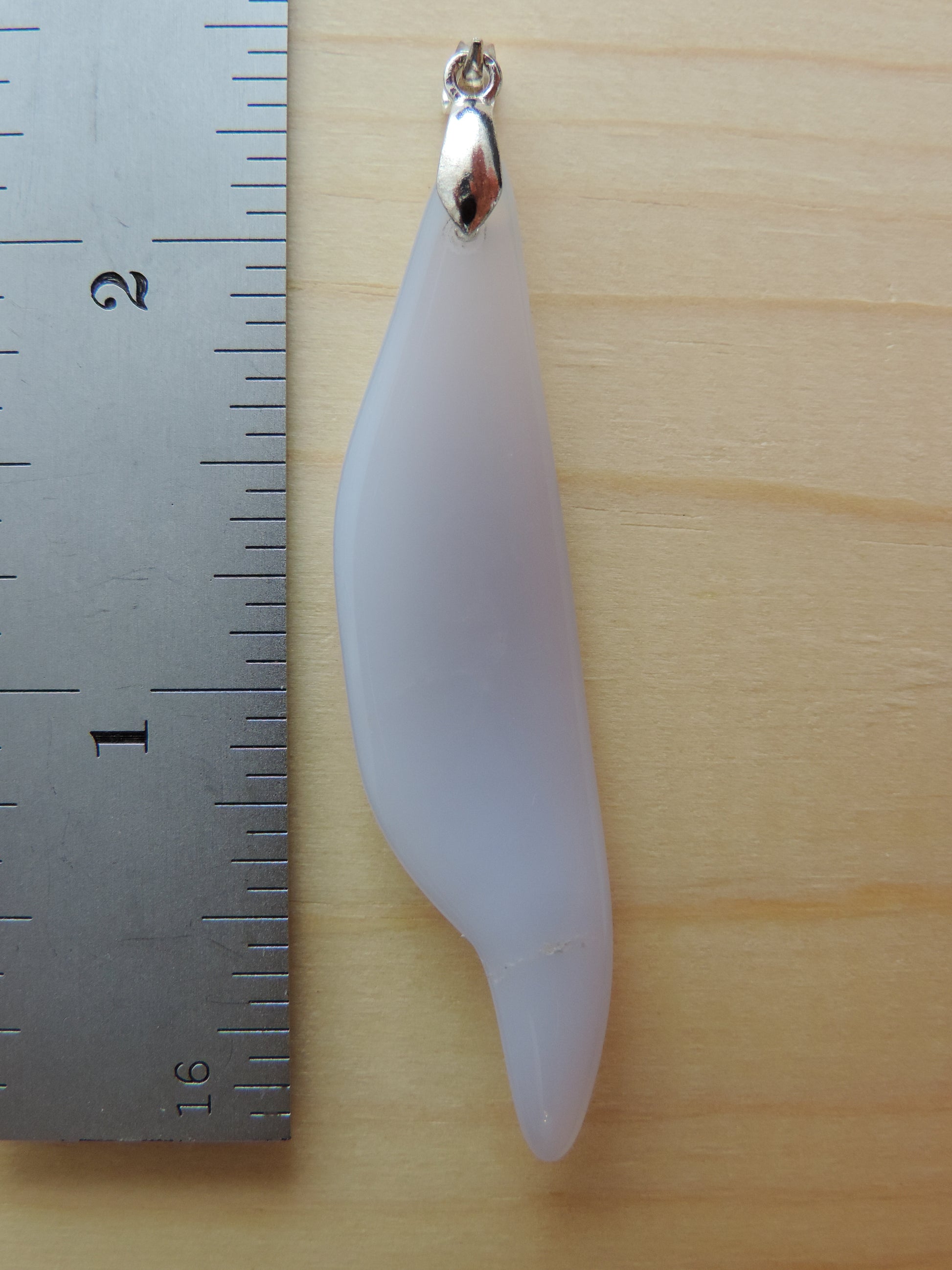 This rare stone is found in only a few locations in Montana, our material is hand collected on private property in the mountains and carried out in backpacks...each piece worth its weight in every step!  The translucent blue agate and its color variations have an alluring effect, many people find the blue agate a relaxing, calming and peaceful stone to wear.  Original and unique in design, each piece is hand crafted by lapidary artists in Montana.