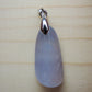 This rare stone is found in only a few locations in Montana, our material is hand collected on private property in the mountains and carried out in backpacks...each piece worth its weight in every step!  The translucent blue agate and its color variations have an alluring effect, many people find the blue agate a relaxing, calming and peaceful stone to wear.  Original and unique in design, each piece is hand crafted by lapidary artists in Montana. 