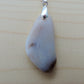 This rare stone is found in only a few locations in Montana, our material is hand collected on private property in the mountains and carried out in backpacks...each piece worth its weight in every step!  The translucent blue agate and its color variations have an alluring effect, many people find the blue agate a relaxing, calming and peaceful stone to wear.  Original and unique in design, each piece is hand crafted by lapidary artists in Montana. 