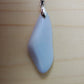 One of the semi-precious stones, Madison Blue Agate, is featured in this pendant.  This rare stone is found in only a few locations in Montana, our material is hand collected on private property in the mountains and carried out in backpacks..
