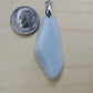 One of the semi-precious stones, Madison Blue Agate, is featured in this pendant.  This rare stone is found in only a few locations in Montana, our material is hand collected on private property in the mountains and carried out in backpacks..