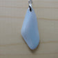 One of the semi-precious stones, Madison Blue Agate, is featured in this pendant.  This rare stone is found in only a few locations in Montana, our material is hand collected on private property in the mountains and carried out in backpacks..