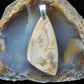 Find your perfect Indonesian Agate pendant jewelry on our store!  The pendant bail is authentic 925 sterling silver.