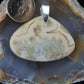 Brown Lace Agate pendant from West Sumatra.  Indonesian Agates exhibit a wide variety of colors and amazing complexity.  No two agates pendants are exactly alike, each one being a unique and beautiful creation!  