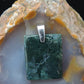 Green Moss Agate pendant from West Java.  Indonesian Green Moss Agate Pendants exhibit a wide variety of colors and amazing complexity.