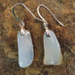 The bail and earring wires are authentic 925 sterling silver.  Wear these original earrings and stand out in a crowd!  Known as the Treasure State, Montana’s landscape is an abundant resource for precious and semi-precious stones.  One of the semi-precious stones, Madison Blue Agate, are featured in these earrings.  
