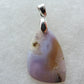 Wear some purple moss pendant jewelry today!