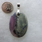Our hand crafted jewelry is photographed next to a ruler for size.  This stone is a natural color, no dyes or heat treatment have been used. Purple gemstones hold significant and powerful spiritual qualities.  Purple has been associated with wealth, passion, ambition, magic, awareness, mystery, tranquility, inspiration, understanding, calmness and wisdom to name a few.  Purple Moss Agate from Java, Indonesia