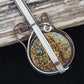 One of a kind guitar pendant that will be the envy of all your friends!   