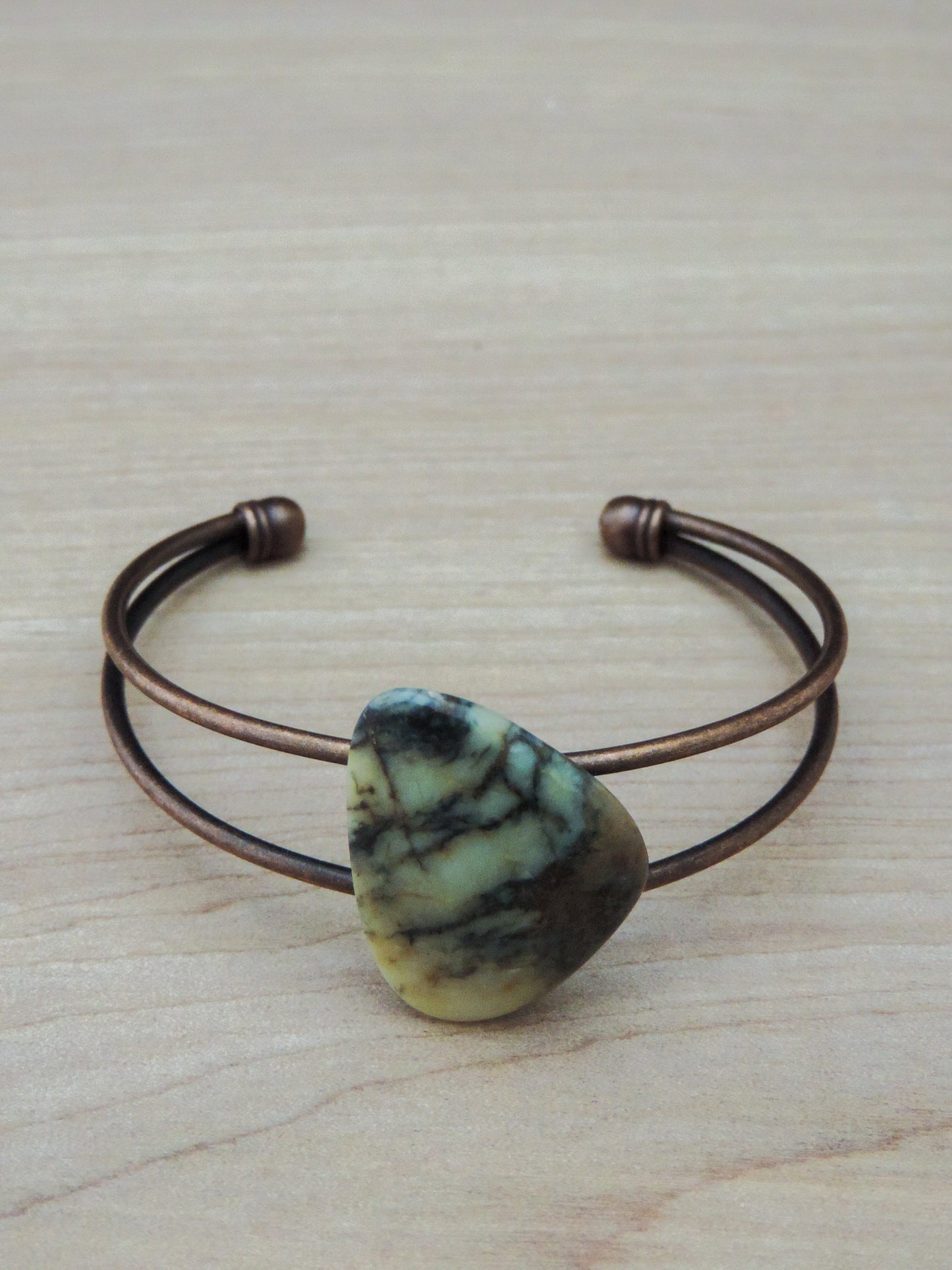 Agatized Wood Bracelet