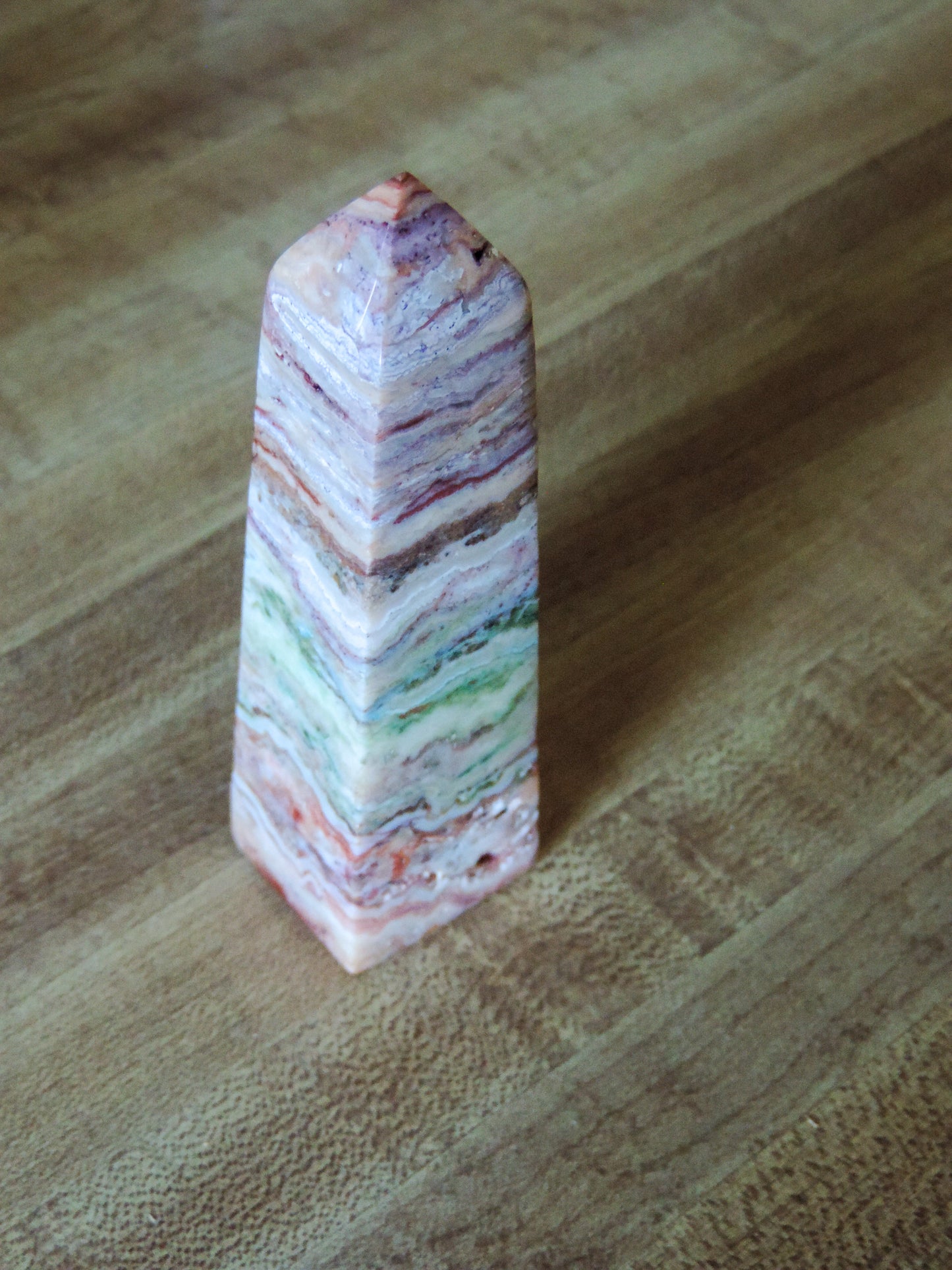 Crazy Lace Agate Tower