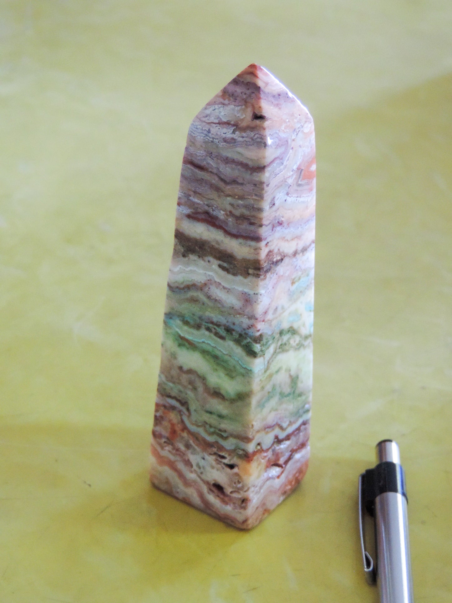 Lace Agate Tower