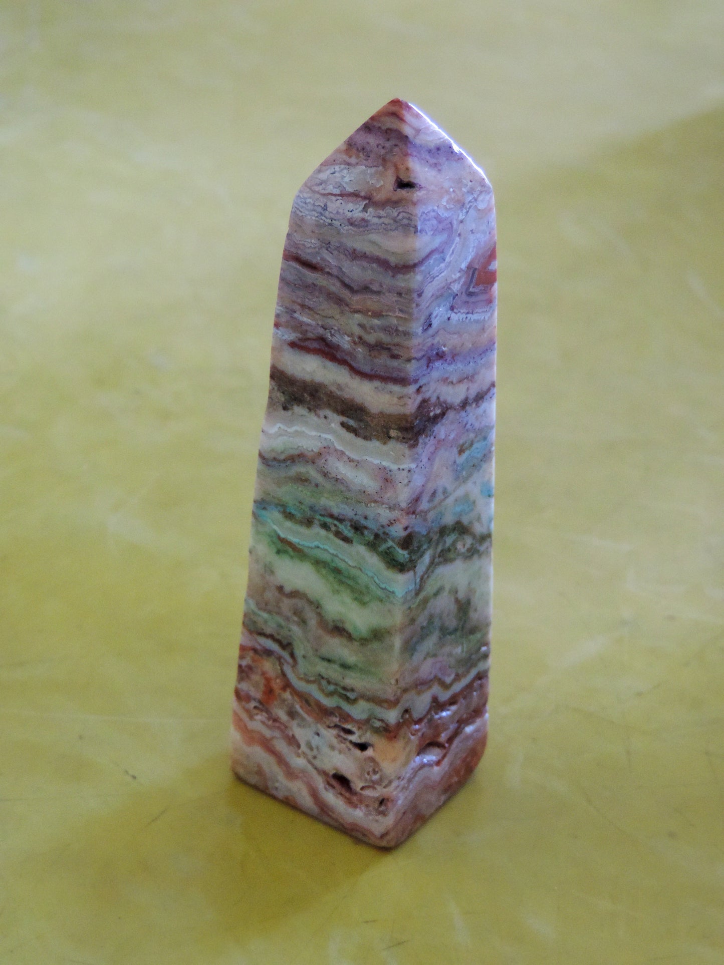 Lace Agate Tower