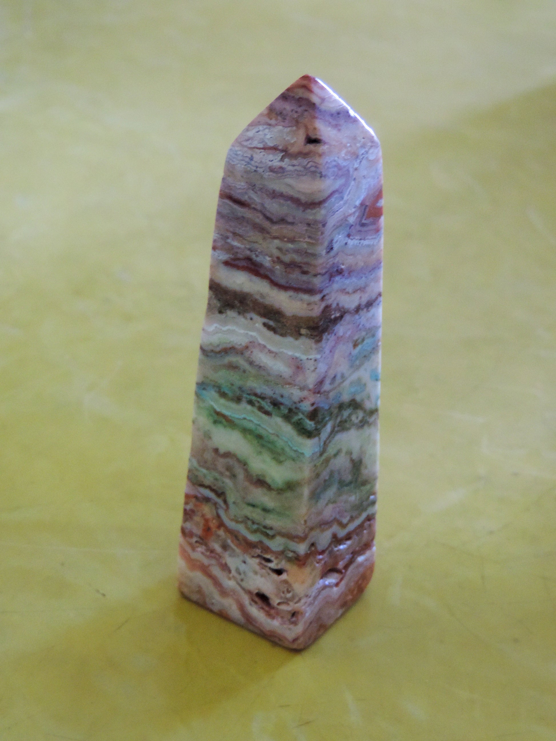 Lace Agate Tower