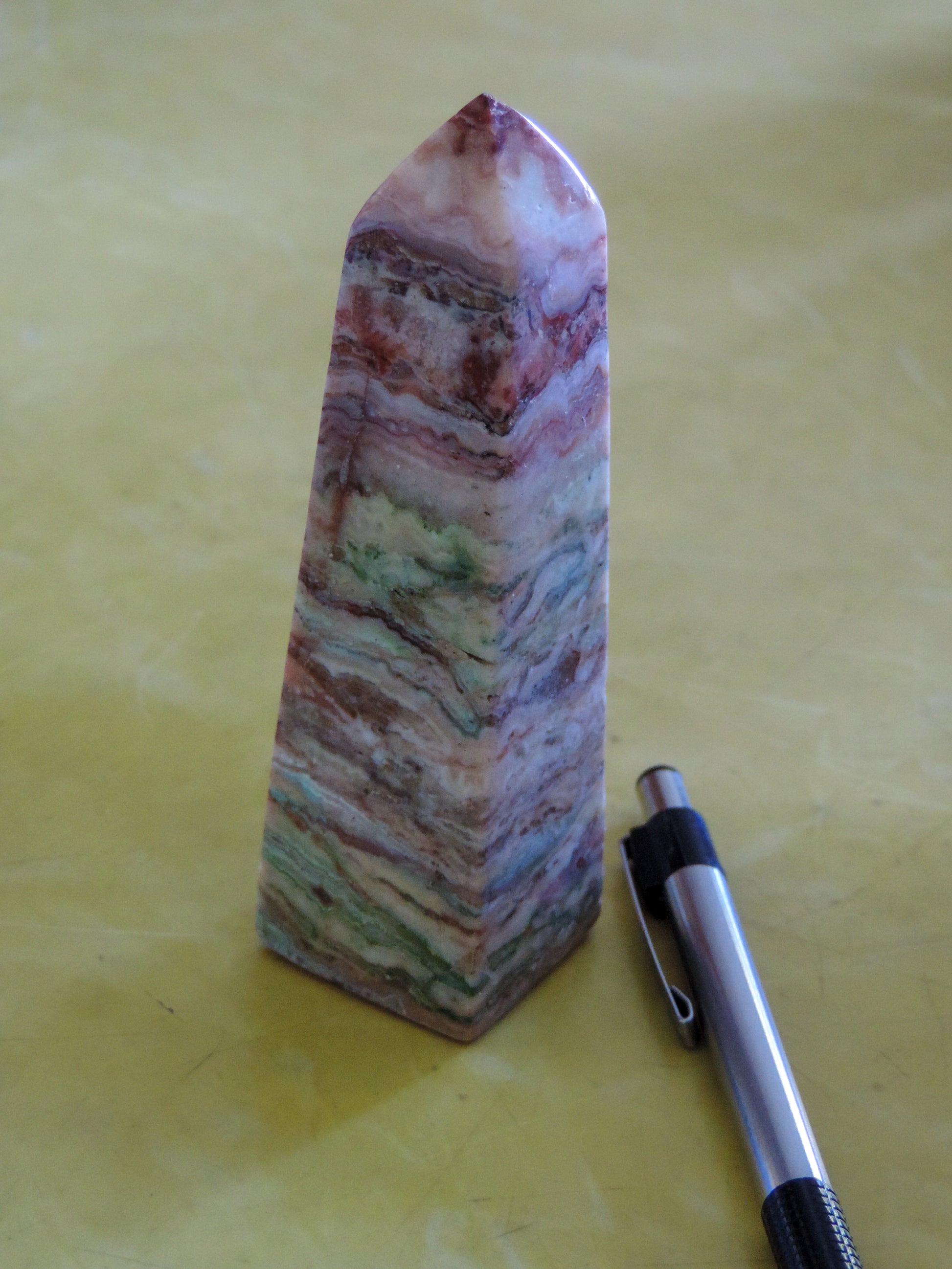 Lace Agate Tower