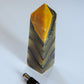 Bumblebee Jasper Tower, alter stone, semi-precious gemstones, ceremonies, Christmas, decorations, center piece, gift, vitality, energy, happy 