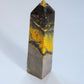 Bumblebee Jasper Tower, semi-precious gemstones, alter stone, celebrate, Christmas, decorations,  center piece, party, spiritual,  decorations, alter,  
