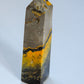 Bumblebee Jasper Tower,  alter stone, Christmas, decorations, center piece, semi-precious gemstones, diy, Christmas, spirituality, wedding, crystals, antlers, 