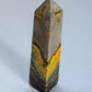 Bumblebee Jasper Tower, energy, ceremonies, Christmas, decorations, semi-precious gemstones, alter stone, diy, vitality, gift 