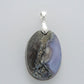 Wear a purple moss agate pendant today!