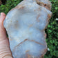 Agate Specimens, Blue Agate Specimens, Madison Blue Agate, Blue Agate, Blue Chalcedony, Rock Specimens, Lapidary Stones, Lapidary Material, Alter Stones, Stones for Decorating, Decorative Stones, Semi-precious Stones, Semi-precious Gemstones, Rock Collector Specimens, Natural Stones, Grounding Stones, Transformational Stones, Calming Stones, Centering Stones, Rare Stone  l