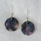 Wear a pair of these beautiful Purple Moss Agate Earrings today and feel the difference!  The bail and earring wire are authentic 925 sterling silver.  Our hand crafted jewelry earrings are photographed next to a ruler for size