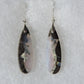 Purple Moss Agate & Sterling Silver Earrings.  Purple gemstones hold significant and powerful spiritual qualities.  Purple has been associated with wealth, passion, ambition, magic, awareness, mystery, tranquility, inspiration, understanding, calmness and wisdom to name a few.  Throughout history, the spiritual meanings